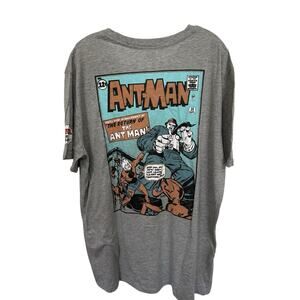 Marvel Ant-Man Grey XXL Double Sided 2XL Comics Walt Disney Paul Rudd NWT NEW